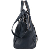 Balenciaga Blue  Leather Giant City Handbag