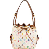 Louis Vuitton Monogram Murakami Multicolor Canvas Sac Noé Petit Shoulder Bag