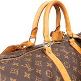 Louis Vuitton Monogram Canvas Keepall 55 Bandoulière Travel Bag