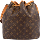 Louis Vuitton Monogram Canvas Sac Noé Petit Shoulder Bag