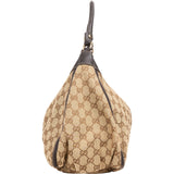 Gucci Monogram GG Canvas Abbey D-Ring Hobo Shoulder Bag