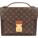 Louis Vuitton Monogram Canvas Monceau Handbag