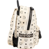 MCM Monogram Visetos Stark Side Studs Small Backpack