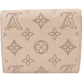 Louis Vuitton Canvas Monogram Mahina Leather Iris Compact Wallet