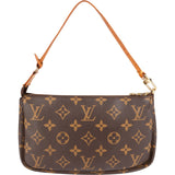 Louis Vuitton Monogram Canvas Pochette Accessoires Handbag