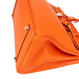 Hermès Orange H Togo Leather Birkin 35 Handbag