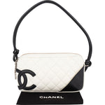 Chanel Quilted Lambskin CC Cambon Mini Shoulder Bag - vintageandkickz