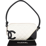Chanel Quilted Lambskin CC Cambon Mini Shoulder Bag - vintageandkickz