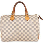 Louis Vuitton Monogram Damier Azur Speedy 30 Handbag - vintageandkickz