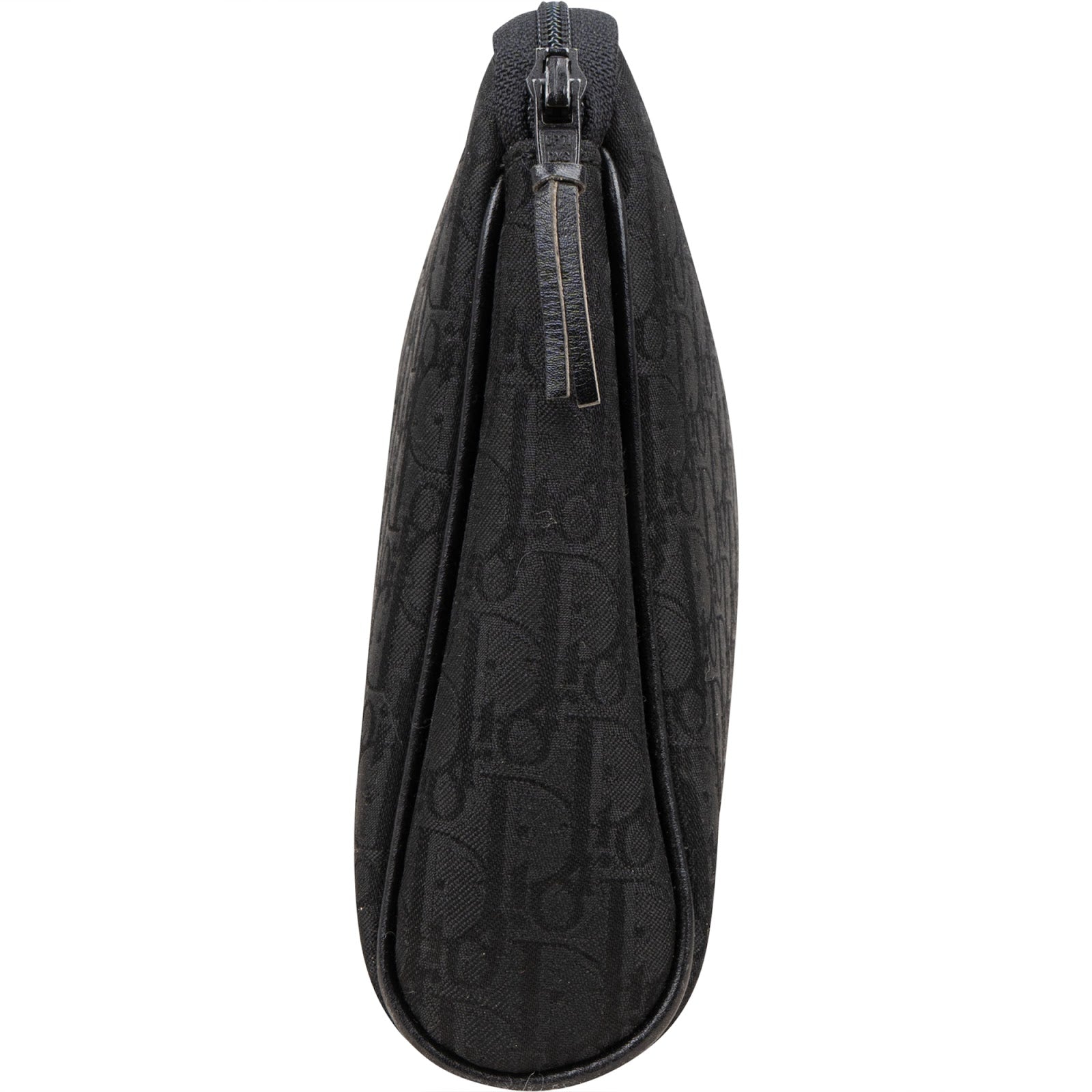 Christian Dior Satin Trotter Monogram Pouch - vintageandkickz