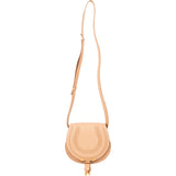Chloé Grained Calfskin Marcie Small Saddle Crossbody Bag