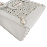 Balenciaga Woven Leather Classic City Square Tote Handbag