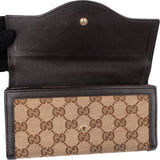 Gucci Monogram GG Canvas Interlocking GG Wallet