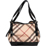 Burberry Nova-Check Monogram Patent Leather Canterbury Tote Shoulder Bag