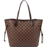 Louis Vuitton Monogram Damier Ebene Canvas Neverfull MM Shoulder Bag