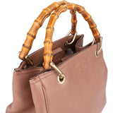 Gucci Leather Bamboo Handbag - vintageandkickz