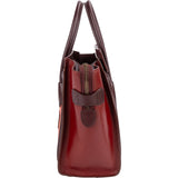 Céline Tricolor Leather Luggage Handbag
