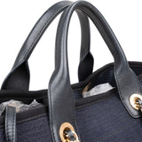 Chanel Tweed Cambon Deauville Handbag
