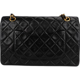 Chanel Quilted Lambskin 24K Medium Double Flap Shoulder Bag