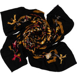 Hermès Pierres d' Rient et d' Occident Maxi Silk Cashmere 140 Scarf Tuch