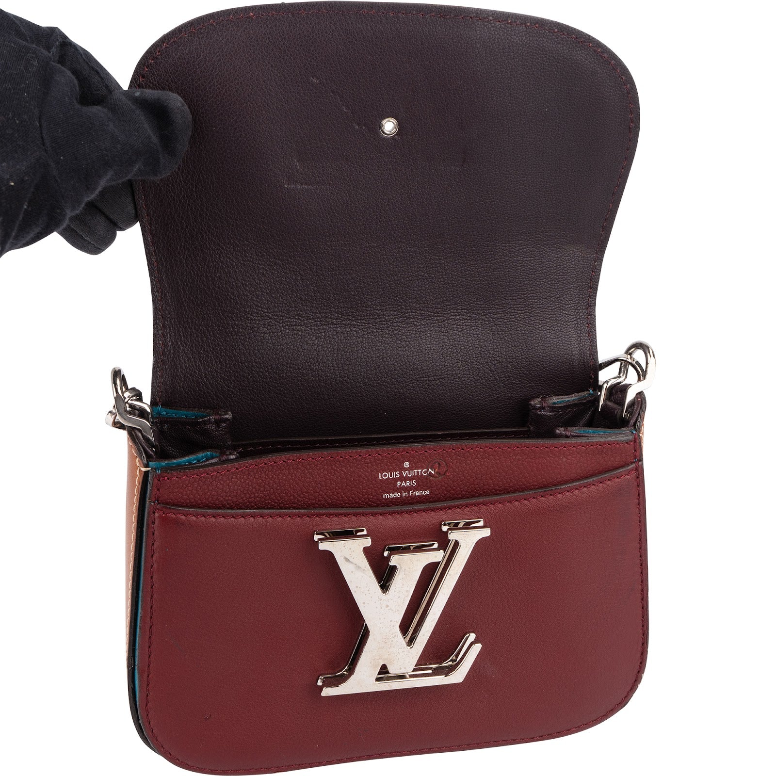 [🔄️B06 / F48] Louis Vuitton Canvas Monogram Calfskin Twist PM Handbag - vintageandkickz