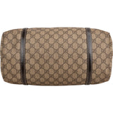 Gucci Monogram GG Supreme Crystal Tote Shoulder Bag