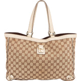 Gucci Monogram GG Canvas Abbey Handbag