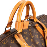 Louis Vuitton Monogram Canvas Keepall 55 Bandoulière Travel Bag