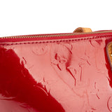 Louis Vuitton Rouge Vernis Monogram Bellevue MM Handbag