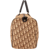 Christian Dior Trotter Monogram Canvas Boston 40 Handbag