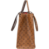 Louis Vuitton Monogram Giant Reverse Canvas OnTheGo GM Shoulder Handbag