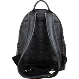 MCM Monogram Visetos Canvas Stark Small Studded Backpack