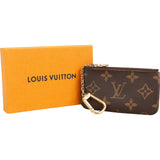 Louis Vuitton Monogram Canvas Pochette Cles Key Pouch Wallet