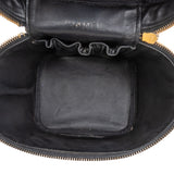 Chanel Patent Leather CC Vanity Case Handbag