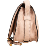 Chloé Grained Calfskin Marcie Mini Saddle Crossbody Bag