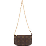 Louis Vuitton Monogram Canvas Mini Pochette Accessoires Shoulder Bag