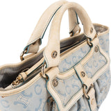 Céline Denim Monogram Macadam Boogie Handbag