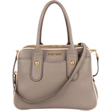 Miu Miu Vitello Daino Leather Bauletto Handbag