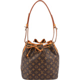 Louis Vuitton Monogram Canvas Sac Noé Petit Shoulder Bag