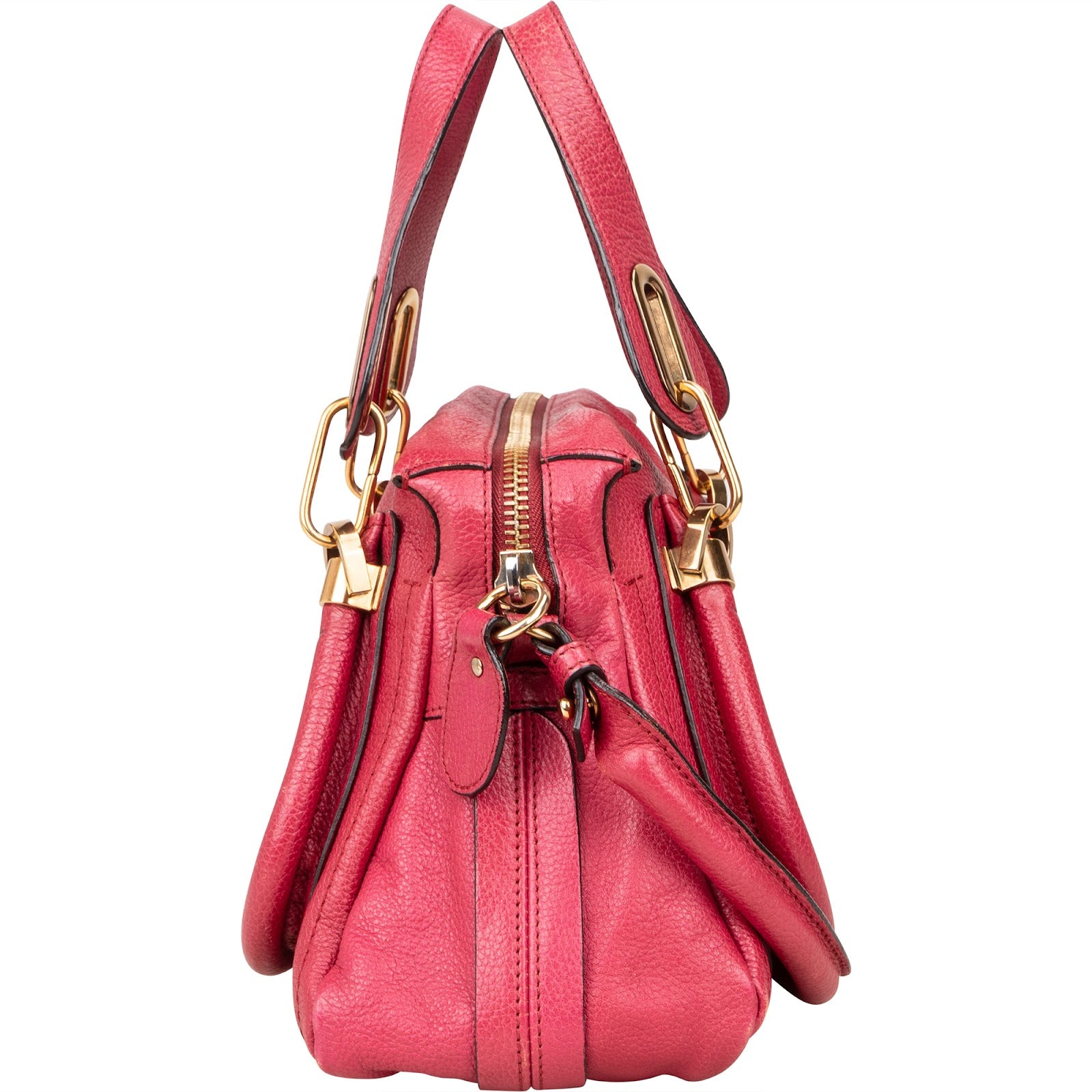 [🔄️B14 / F24] Chloé Pebbled Leather Paraty Handbag - vintageandkickz