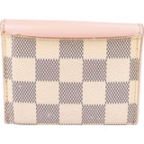 Louis Vuitton Monogram Damier Azur Zoe Mini Wallet