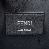 Fendi Black Leather By The Way Crossbody Handbag