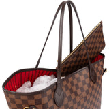 Louis Vuitton Monogram Damier Ebene Neverfull MM Shoulder Bag