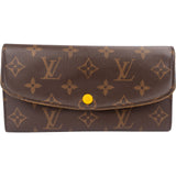 Louis Vuitton Monogram Canvas Emilie Wallet