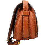 Chloé Grained Calfskin Marcie Small Saddle Crossbody Bag