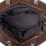 Chanel Faux Fur CC Charm Tote Handbag