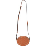 Celine Calfskin CC Oval Cuir Triomphe Mini Crossbody Bag