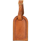 [🔄️B10 / F92] Louis Vuitton Vachetta Leather Luggage Tag - vintageandkickz
