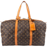 Louis Vuitton Monogram Canvas Sac Souple 45 Travel Bag