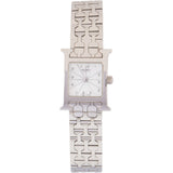 Hermès Silver Tone Heure H HH.110 Women Watch
